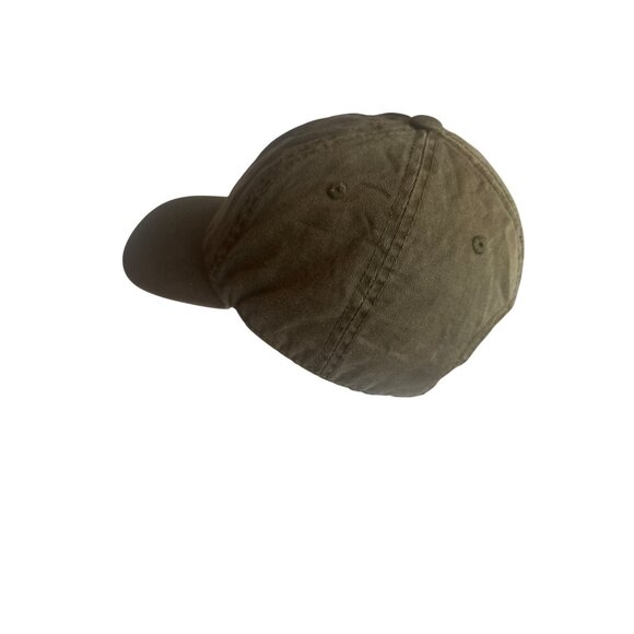 Stay Humble Hustle Hard Olive Green Cotton Baseball Cap Adjustable Strap - Picture 2 of 6